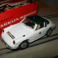 Marklin Sprint slot car 1:32 Porsche Polizia pista