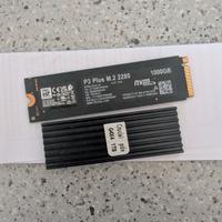 SSD Crucial P3 plus Nvme M2 1tb con dissipatore 