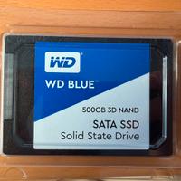 Disco ssd sata 2,5 da 500 Gb WD Blue