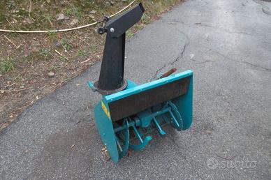 turbina neve, lancia neve per motocoltivatore