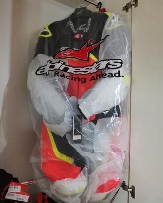tuta in pelle Alpinestars gptech v4