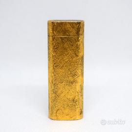 Accendino Must CARTIER - Placcato ORO Vintage Gold
