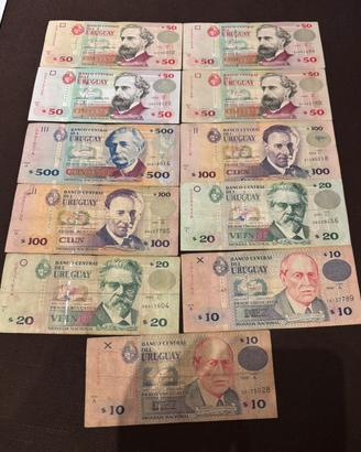 Banconote da collezione America del Sud