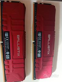 Ram crucial ballistix 16g