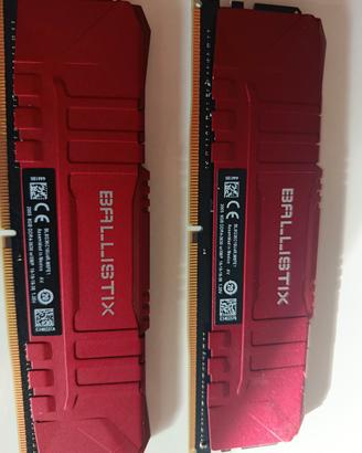 Ram crucial ballistix 16g