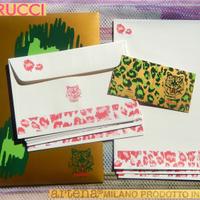 FIORUCCI VINTAGE 90 Carta Lettere Tigre animalier