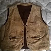 Gilet scamosciato