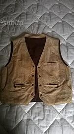 Gilet scamosciato