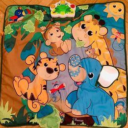 CHICCO Tappeto Gioco Musicale Giungla 76x76