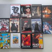 Lotto DVD Sesto senso, Matrix, Hot Fuzz Terminator