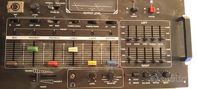 Mixer 4 canali con effetti eko