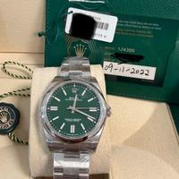 Rolex Oyster Perpetual verde 41mm 2022