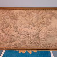 Grande Arazzo/Tapestry Stile Rococò - Scena "Fête 