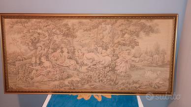Grande Arazzo/Tapestry Stile Rococò - Scena "Fête 