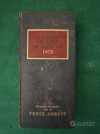 Calendario Atlante De Agostini (1972)