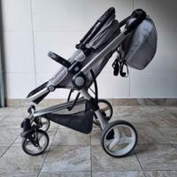 Passeggino Plebani P4 Argento