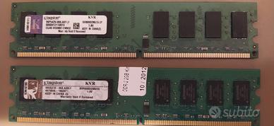 Memoria RAM KINGSTON 2x2GB
