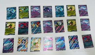 Lotto pokemon luce nera fuoco bianco megaevoluzion