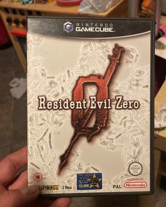 Resident evil zero gamecube triangolo verde
