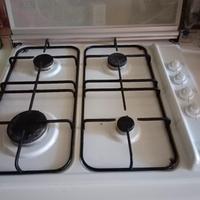 piano cottura a gas Nardi con coperchio