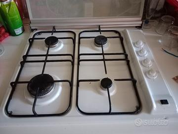 piano cottura a gas Nardi con coperchio