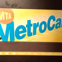 Metro card MTA New York City 2025 