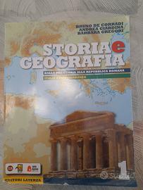 libro storia  e geografia 