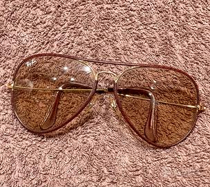 Rayban in pelle