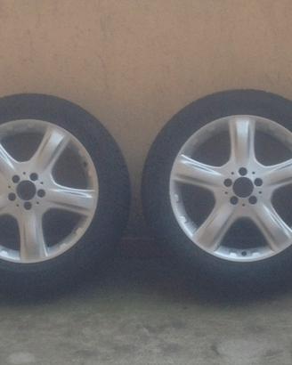 Cerchi e gomme termiche Merceder ML w164 e classeR