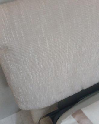 Latto matrimoniale contenitore con testiera imbott