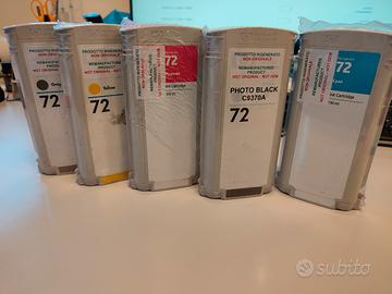 cartucce HP 72 compatibili NUOVE