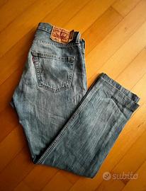 Jeans levi’s 501 blu denim classico