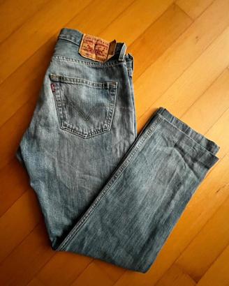 Jeans levi’s 501 blu denim classico