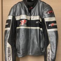 Giacca da moto in pelle