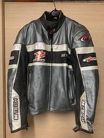 Giacca da moto in pelle