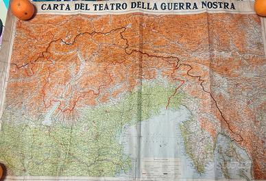 Antica carta del teatro della nostra Guerra