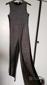 Tuta invernale taglia 10/12 anni brillantinata