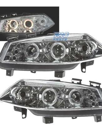 FARI PER RENAULT MEGANE 02-05 ANGEL EYES LED FONDO