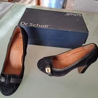 Décolleté scamosciate tacco 10