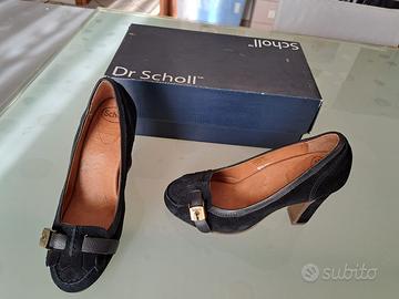 Décolleté scamosciate tacco 10