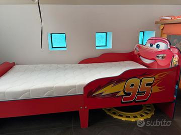 letto cars saetta mcqueen
