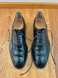 Scarpe da uomo in pelle - nero