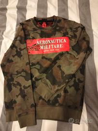 felpa aeronautica militare col. militare taglia m