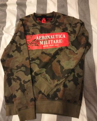felpa aeronautica militare col. militare taglia m