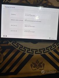 Nintendo switch oled
