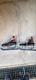 pattini da hockey vintage