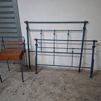 Letto antico in ferro 