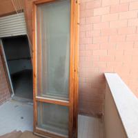 8 finestre in legno usato 