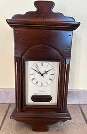 Orologio parete legno Vintage non funzionante.