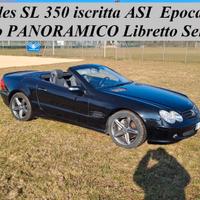 Mercedes-benz SL 350 ASI epoca storica TETTO PANOR